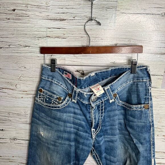 True Religion Men’s Bobby Super T Jeans Size 33 - Picture 6 of 9